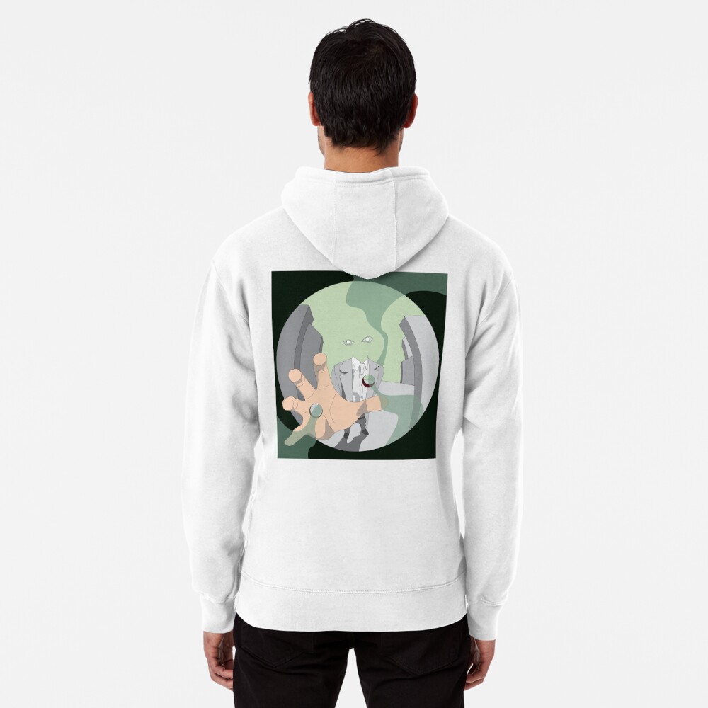 Satin Bag Magnet Hoodie – Green – Bag Magnet Clothing