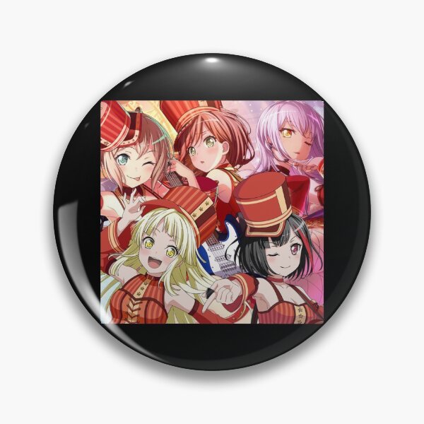 Item preview, BanG Dream Bandori Lisa Yukina Moca Kokoro Ran Sunlit Smile Star Edit designed and sold by Galileo Majors.