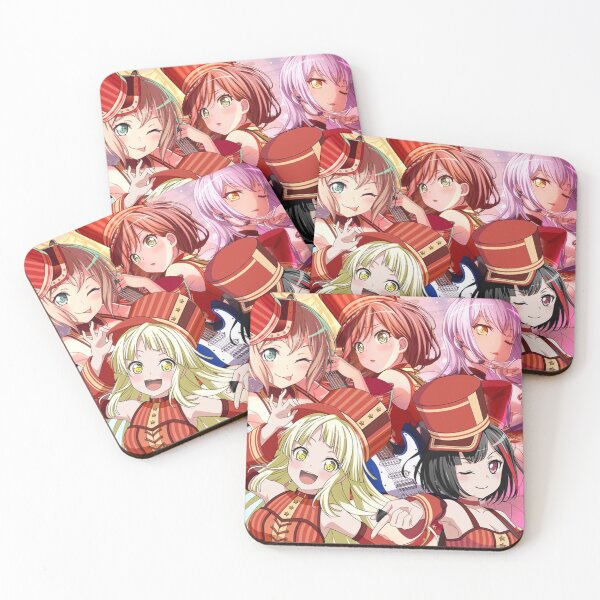 Item preview, BanG Dream Bandori Lisa Yukina Moca Kokoro Ran Sunlit Smile Star Edit designed and sold by Galileo Majors.