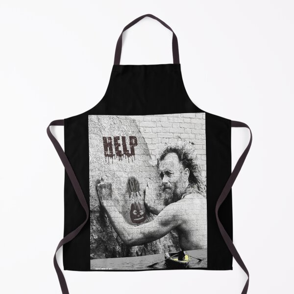 Item preview, Creation Chuck Nolan Was Abandoned On A Deserted Island Yummy Cast Away- Banksy Style Art Vintage designed and sold by NylaHamptonAway.