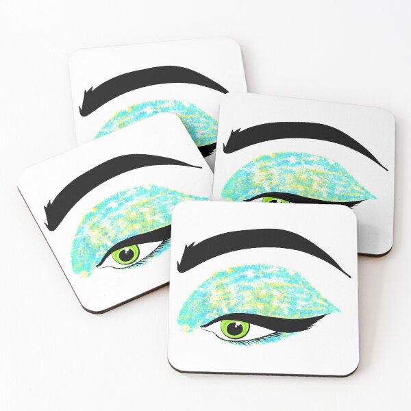 Item preview, Glitter shadow Green Eyes  designed and sold by missmann.