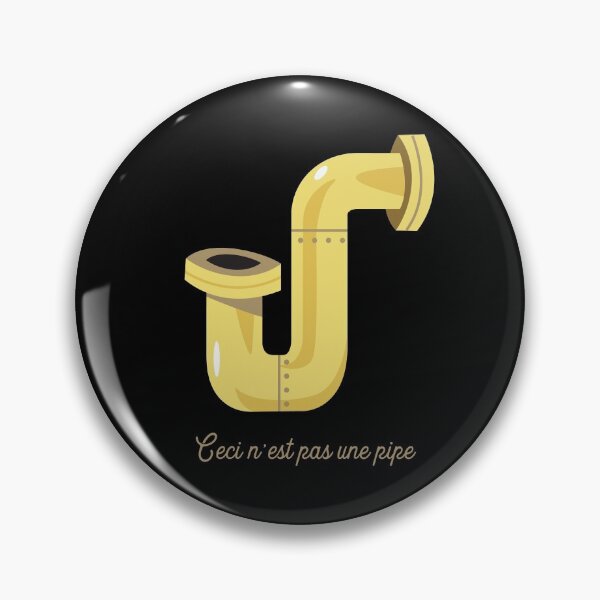 Item preview, ceci nest pas une pipe  designed and sold by russelltate.