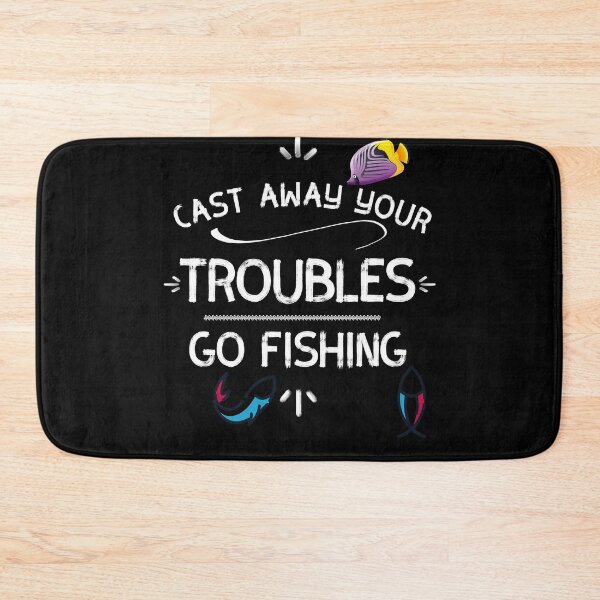 Item preview, Creation Chuck Nolan Was Abandoned On A Deserted Island Yummy Cast Away Your Troubles Go Fishing Cut designed and sold by NylaHamptonAway.