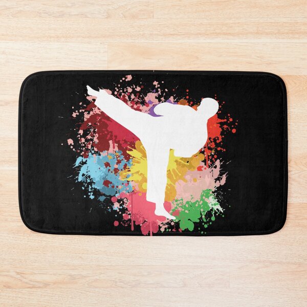 Item preview, Karate Watercolor Vintage Art designed and sold by SweetPea49.