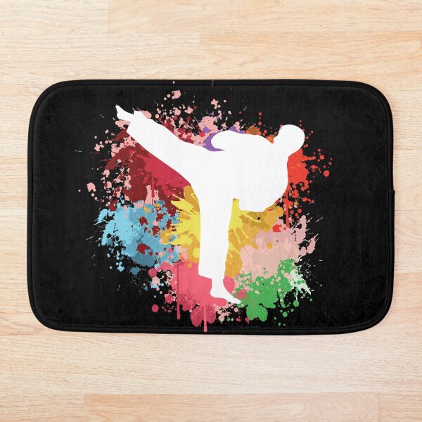 Item preview, Karate Watercolor Vintage Art designed and sold by SweetPea49.