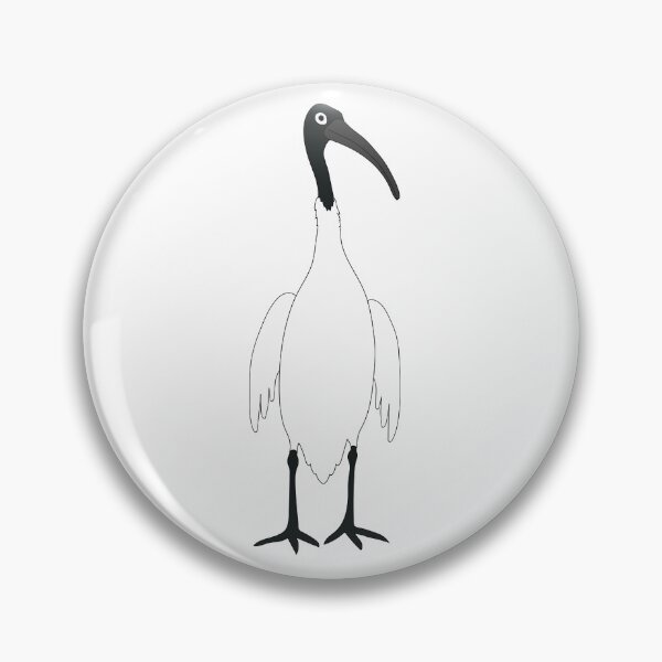 Item preview, Friendly Bin Chicken on White designed and sold by Digitaldingo.