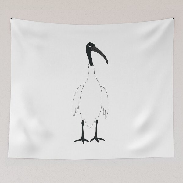 Item preview, Friendly Bin Chicken on White designed and sold by Digitaldingo.