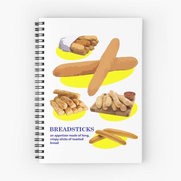 Item preview, breadsticks pastry typography graphic designed and sold by elisthetic.