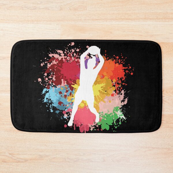 Item preview, Netball Watercolor Vintage Art designed and sold by SweetPea49.