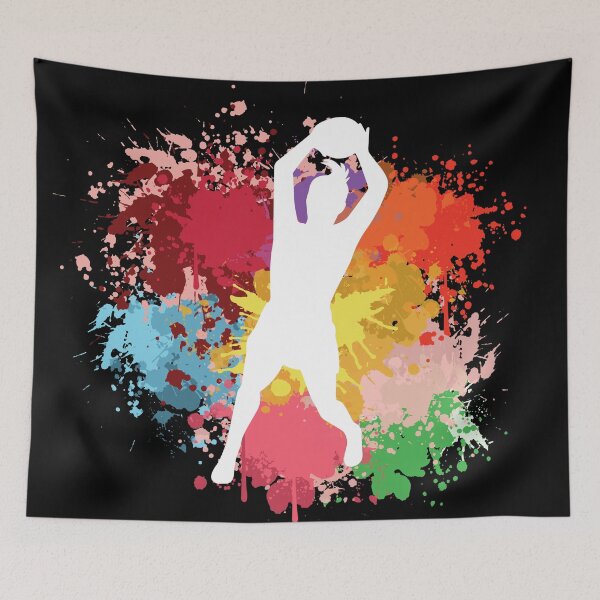 Item preview, Netball Watercolor Vintage Art designed and sold by SweetPea49.