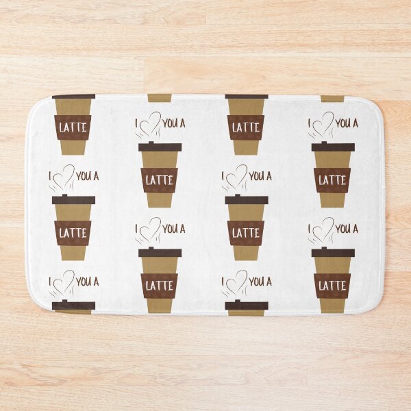 Item preview, I Love You A Latte designed and sold by mschubbybunny.