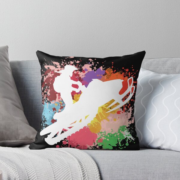 Item preview, Snowmobile Watercolor Vintage Art designed and sold by SweetPea49.