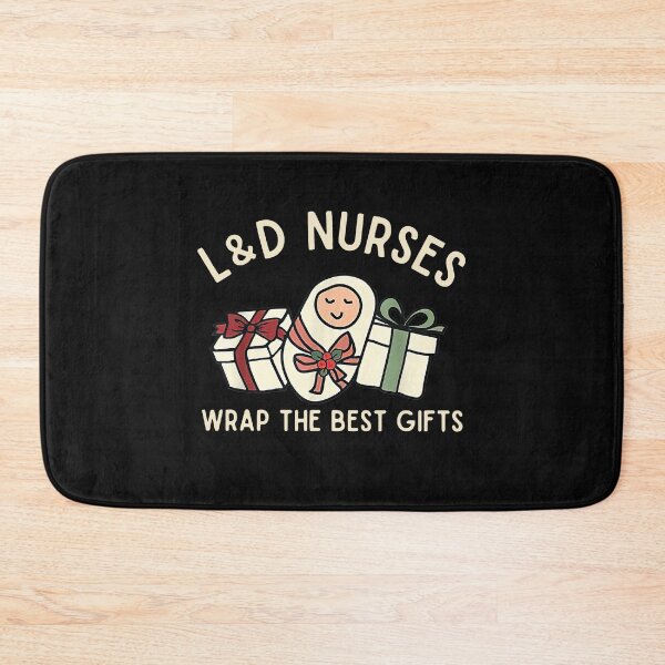 Item preview, L&D Nurses Wrap The Best Gifts Labor and Delivery Nurse designed and sold by ryanbrian.