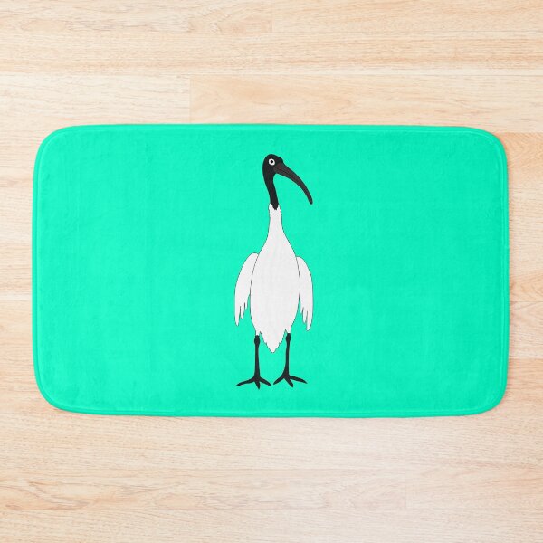 Item preview, Friendly Bin Chicken on Aqua designed and sold by Digitaldingo.
