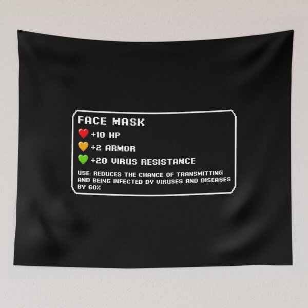 Item preview, Face Masks T-ShirtRetro Arcade Face Mask  designed and sold by ToneKlim.