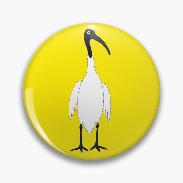 Item preview, Friendly Bin Chicken on Yellow designed and sold by Digitaldingo.