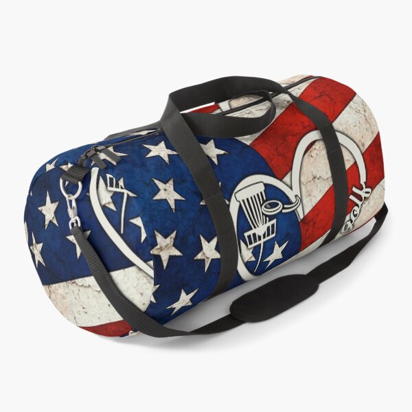 Item preview, Disc Golf Cracked American Flag  designed and sold by SweetPea49.