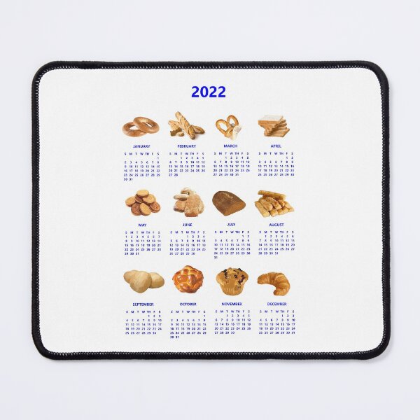 Item preview, 2022 new year calendar pastries designed and sold by elisthetic.