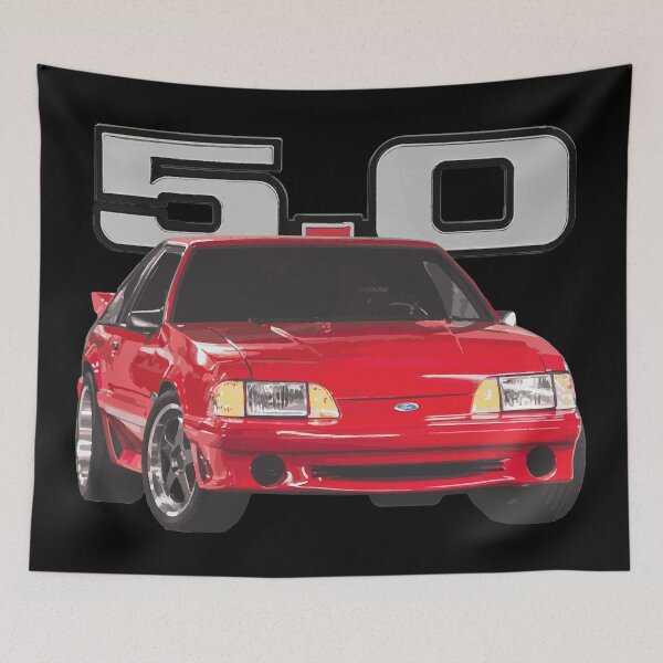 Item preview, Mustang GT 5.0L V8 Fox Body COBRA PERFORMANCE RED USA 93 designed and sold by cowtownCOWBOY.