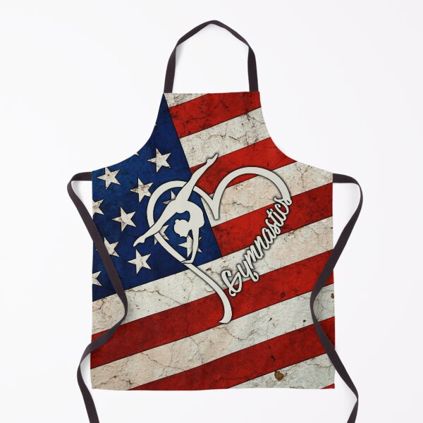 Artikelvorschau, Gymnastik geknackt amerikanische Flagge entworfen und verkauft von SweetPea49.