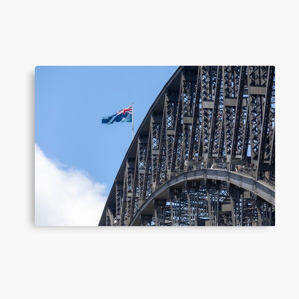Item preview, Sydney Harbour Bridge and Australian Flag designed and sold by Martin Berry Photography.