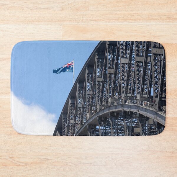 Item preview, Sydney Harbour Bridge and Australian Flag designed and sold by Martin Berry Photography.