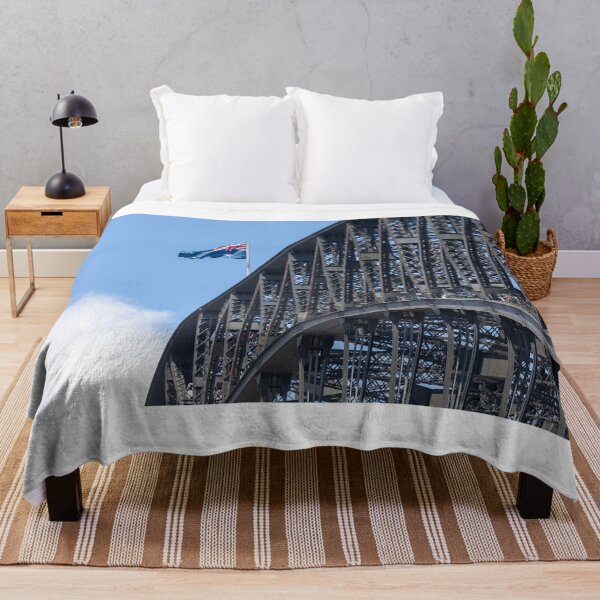 Item preview, Sydney Harbour Bridge and Australian Flag designed and sold by Martin Berry Photography.