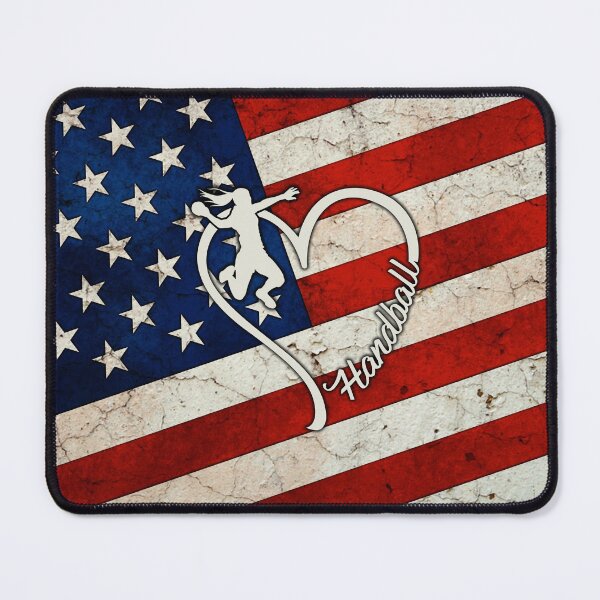 Item preview, Handball Cracked American Flag designed and sold by SweetPea49.