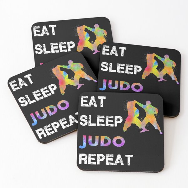 Item preview, Eat Sleep Judo Repeat designed and sold by SweetTea4U.
