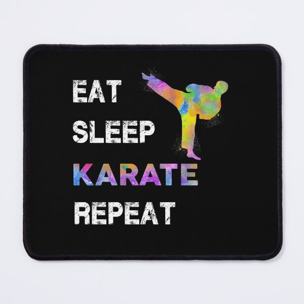Item preview, Eat Sleep Karate Repeat designed and sold by SweetTea4U.