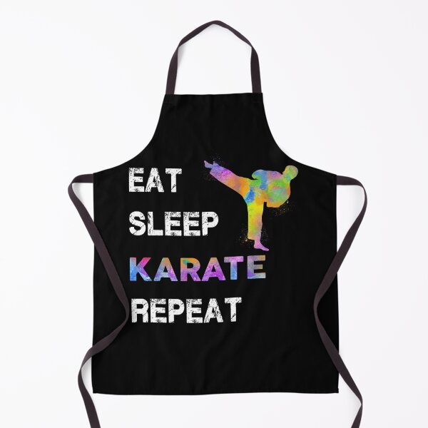 Item preview, Eat Sleep Karate Repeat designed and sold by SweetTea4U.