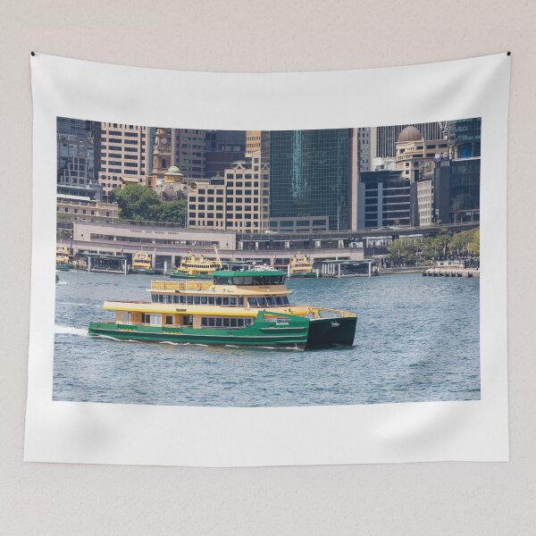 Item preview, Sydney ferry leaves Circular Quay Sydney designed and sold by Martin Berry Photography.