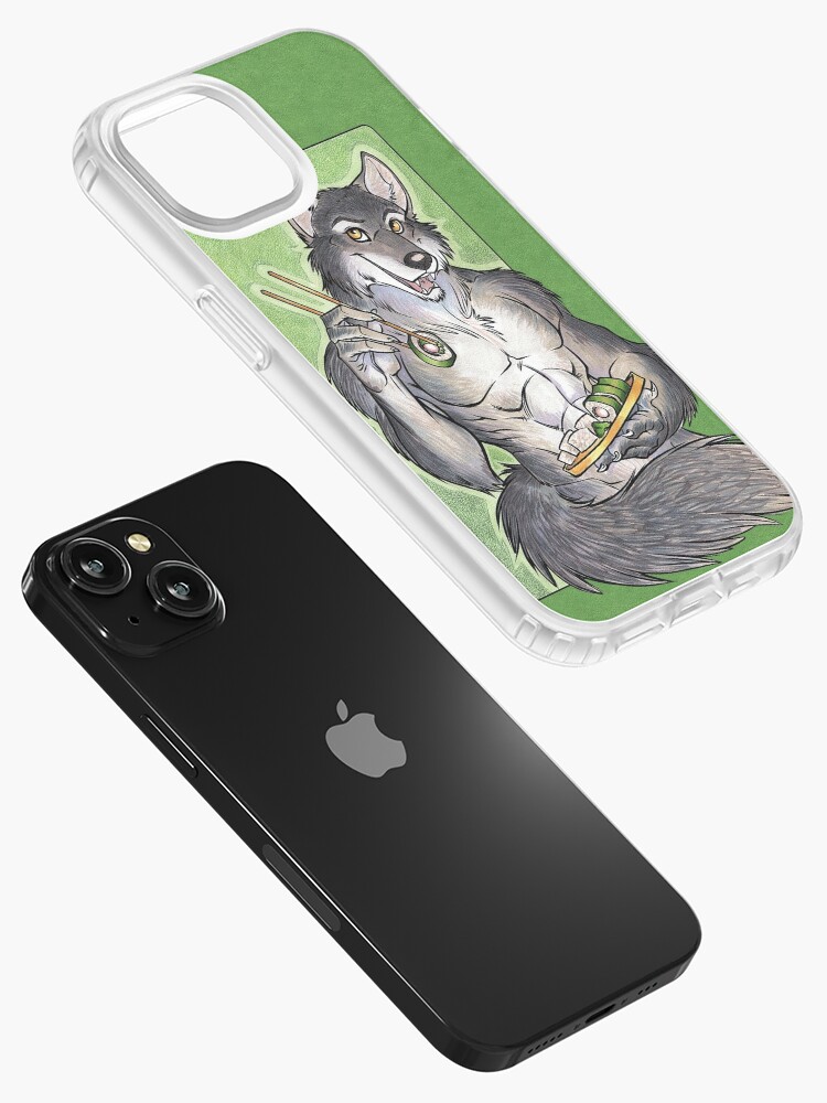 iPhone Case, Sushi Wolf Iphone Cover designed and sold by cybercat