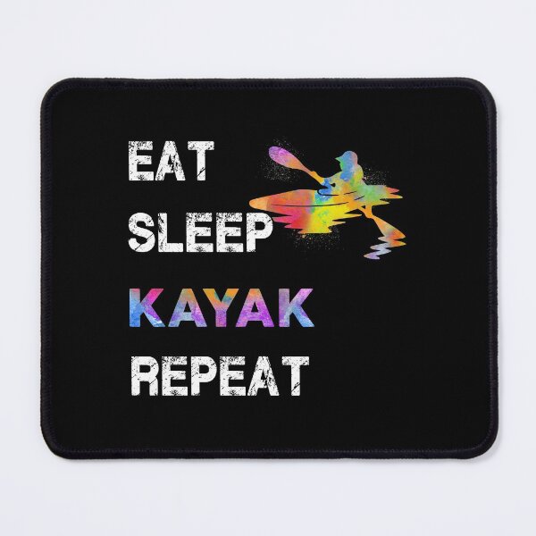 Item preview, Eat Sleep Kayak Repeat designed and sold by SweetTea4U.