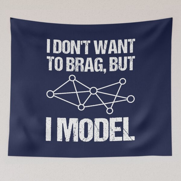 Item preview, I Don't Want To Brag, But I Model designed and sold by TashaVector.