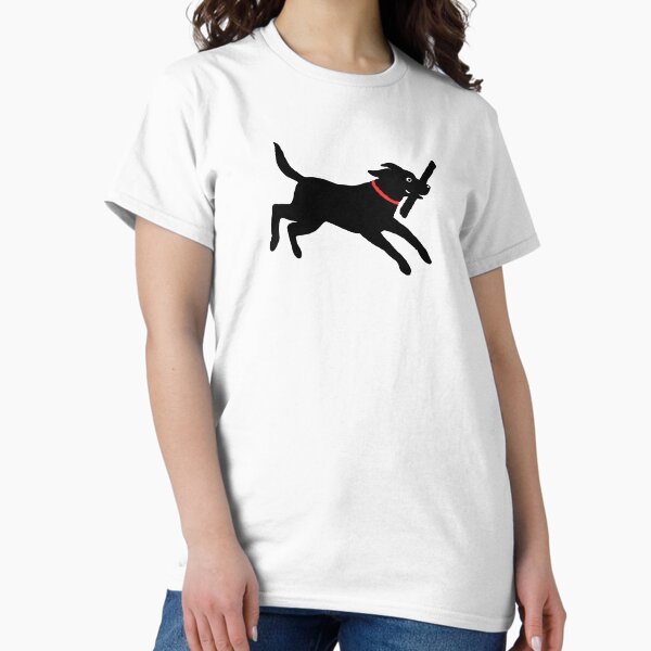 Item preview, Happy Black Lab Running | Cute Labrador Retriever designed and sold by Jenn Inashvili.
