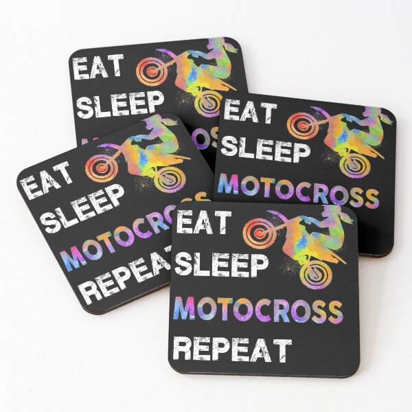 Item preview, Eat Sleep Motocross Repeat designed and sold by SweetTea4U.