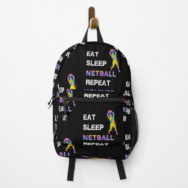 Item preview, Eat Sleep Netball Repeat designed and sold by SweetTea4U.