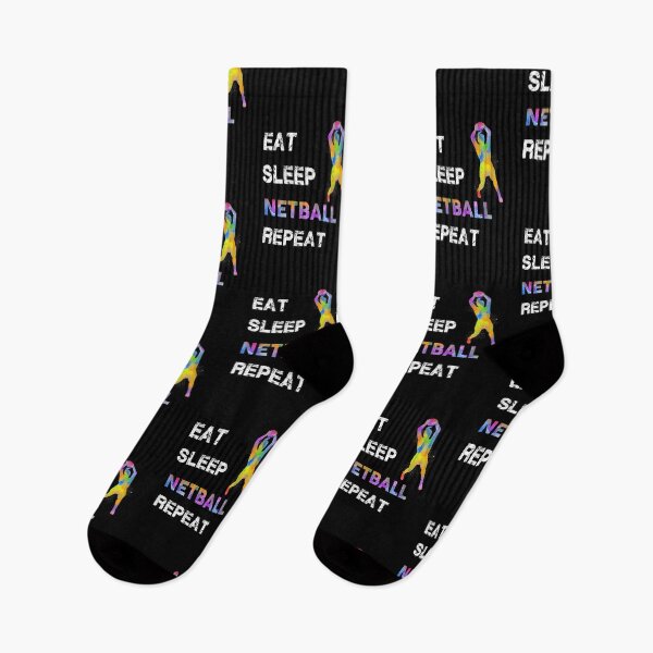 Item preview, Eat Sleep Netball Repeat designed and sold by SweetTea4U.