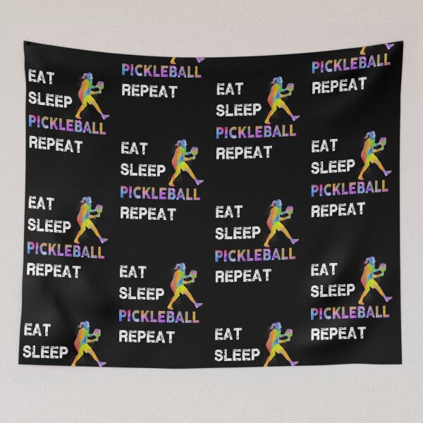 Item preview, Eat Sleep Pickleball Repeat designed and sold by SweetTea4U.