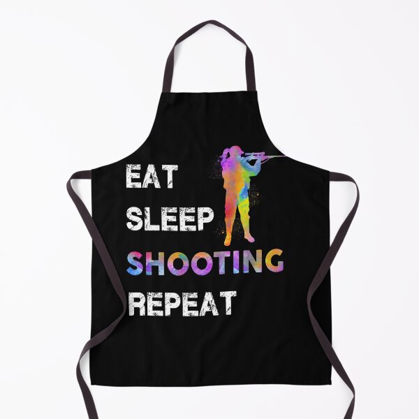 Item preview, Eat Sleep Shooting Repeat designed and sold by SweetTea4U.
