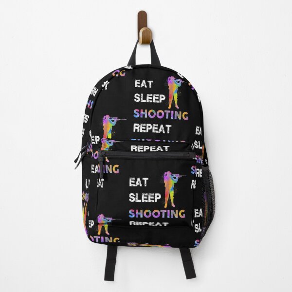 Item preview, Eat Sleep Shooting Repeat designed and sold by SweetTea4U.