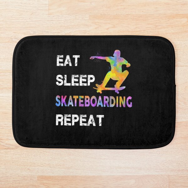 Item preview, Eat Sleep Skateboarding Repeat designed and sold by SweetTea4U.