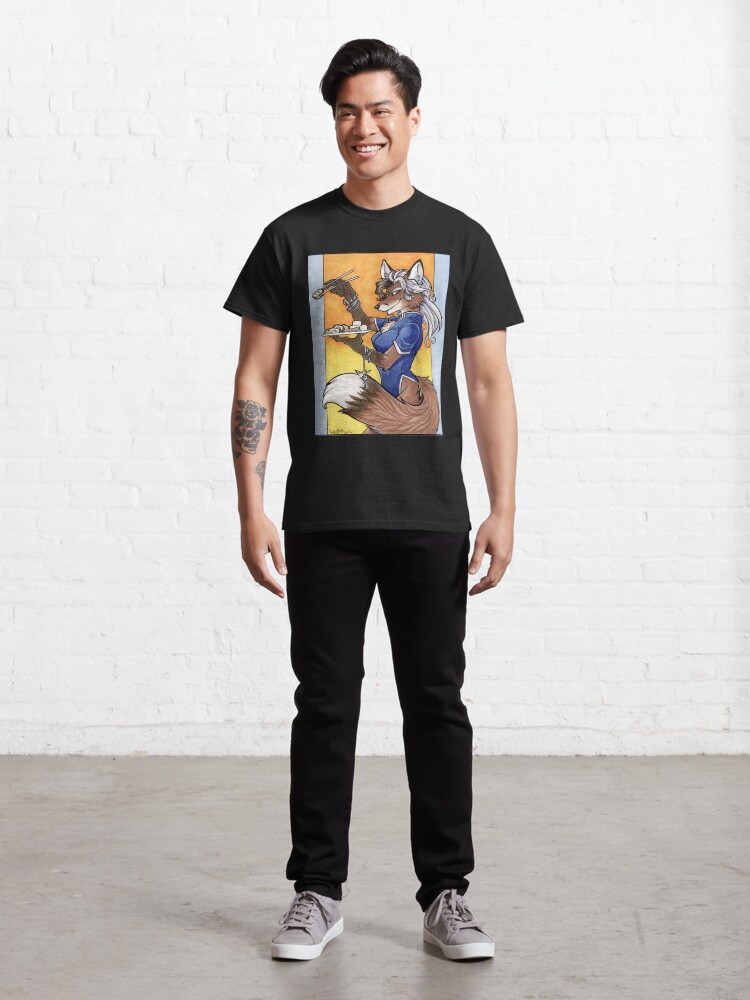 Alternate view of Sushi Fox Classic T-Shirt