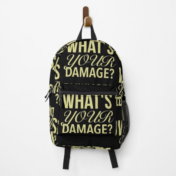 Item preview, What's Your Damage? - Heathers The Musical Quotes Gold designed and sold by Delandor.