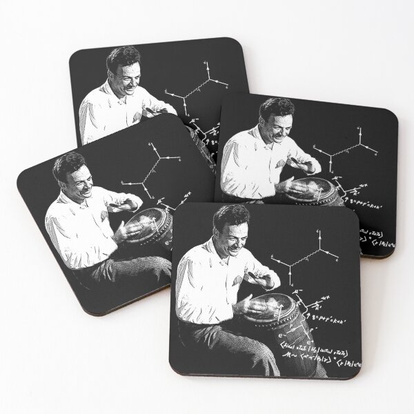 Item preview, Richard Feynman Bongos designed and sold by Memelord2022.