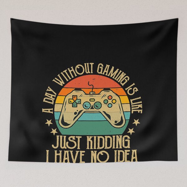 Item preview, A Day Without Gaming Men Boy Girl Funny Lover Gamer designed and sold by SeanDoke.