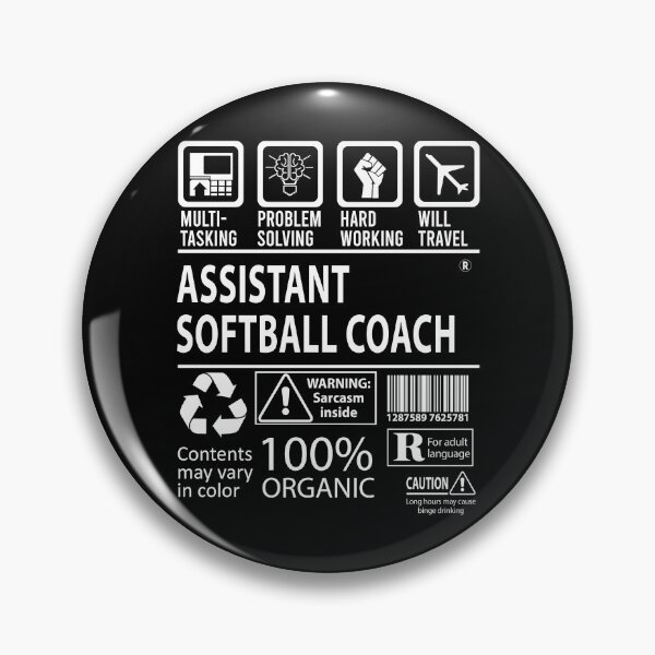 Item preview, Assistant Softball Coach T Shirt - MultiTasking Certified Job Gift Item Tee designed and sold by sabinacsnm.