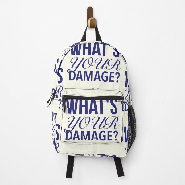 Item preview, What's Your Damage? - Heathers The Musical Quotes Yellow designed and sold by Delandor.