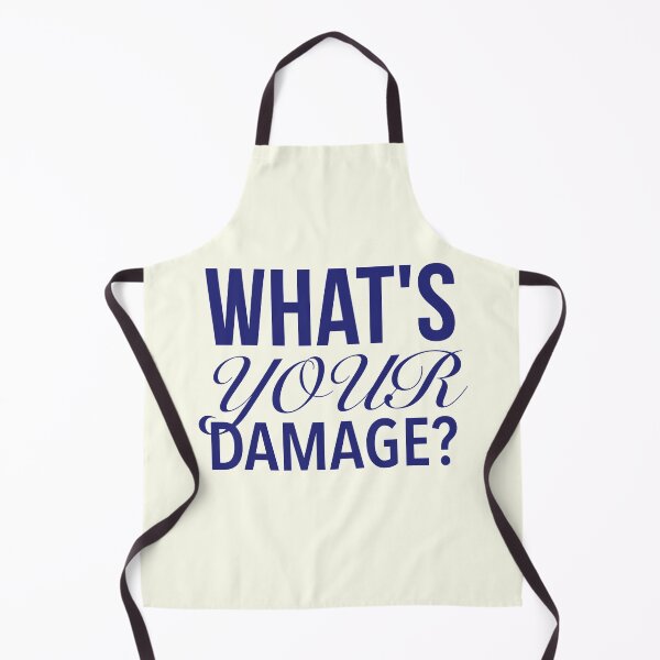 Item preview, What's Your Damage? - Heathers The Musical Quotes Yellow designed and sold by Delandor.